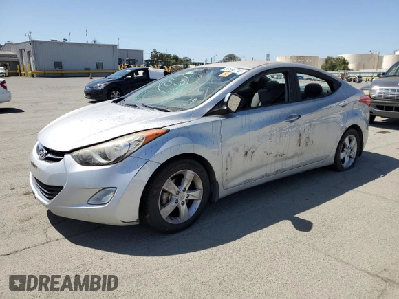 2013 Hyundai Elantra Limited z VIN 5NPDH4AEXDH230388, wystawiony jako Copart lot #53696715 z przebiegiem Nie podano mil oraz Szkoda całkowita • Salvage title. Historia ofert i sprzedaży dostępna na DreamBid. Obrazek 1.