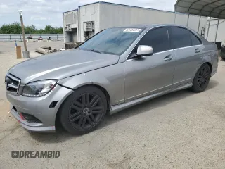 2008 Mercedes-Benz C 300 Sport with VIN WDDGF54X78F095737, listed as a Copart auction lot 53309595 with 228,751 mi miles and Salvage Title. Bid and sale history available at carsss.com. Image 1.