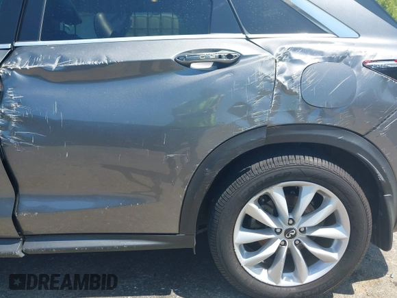 2019 Infiniti QX50 Luxe with VIN 3PCAJ5M31KF113513, listed as a IAAI auction lot 41971746 with 68,897 mi miles and . Bid and sale history available at DreamBid. Image 20.