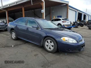 2011 Chevrolet Impala LT Fleet with VIN 2G1WG5EK5B1114850, listed as a Copart auction lot 54451665 with 193,643 mi miles and Non repairable. Bid and sale history available at DreamBid. Image 4.