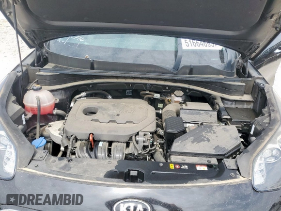 2021 Kia Sportage EX с VIN KNDPN3AC6M7928743, выставлен на аукционе Copart как лот 51664695 с пробегом 9 308 миль миль и Списание • Salvage title. История ставок и продаж доступна на DreamBid. Изображение 14.