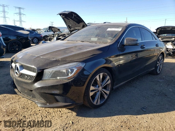 2015 Mercedes-Benz CLA 250 with VIN WDDSJ4EB0FN179648, listed as a Copart auction lot 75623713 with 117,011 mi miles and . Bid and sale history available at DreamBid. Image 1.