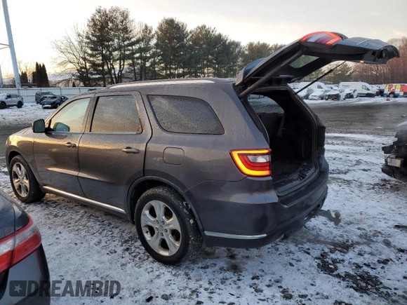 2014 Dodge Durango Limited with VIN 1C4SDJDT9EC345623, listed as a Copart auction lot 88675255 with 179,039 mi miles and Salvage title. Bid and sale history available at DreamBid. Image 2.