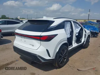2024 Lexus RX 350 with VIN 2T2BAMCA7RC043492, listed as a IAAI auction lot 42154100 with 6,891 mi miles and . Bid and sale history available at DreamBid. Image 4.