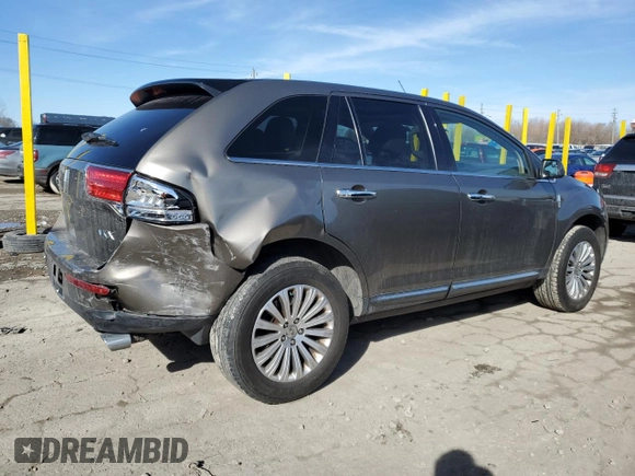 2012 Lincoln MKX with VIN 2LMDJ6JK2CBL11823, listed as a Copart auction lot 47305675 with 138,587 mi miles and Salvage Title. Bid and sale history available at carsss.com. Image 3.
