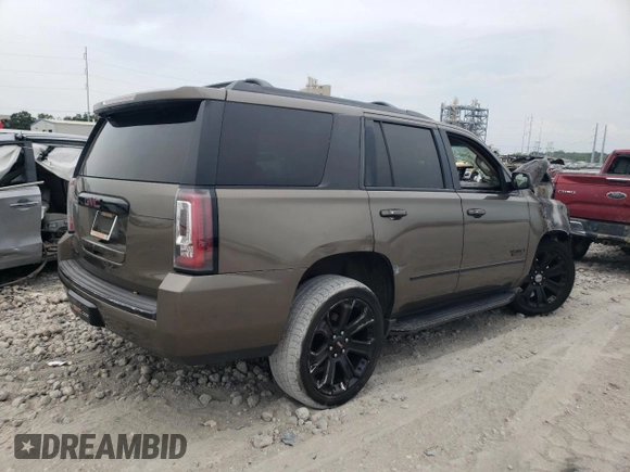 2016 GMC Yukon Denali with VIN 1GKS1CKJ6GR241889, listed as a Copart auction lot 67661734 with 0 mi miles and Salvage Title. Bid and sale history available at carsss.com. Image 3.