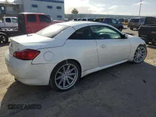 2010 Infiniti G37 with VIN JN1CV6FE6AM350606, listed as a Copart auction lot 48998955 with 124,014 mi miles and Salvage Title. Bid and sale history available at carsss.com. Image 3.