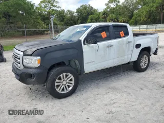 2017 GMC Canyon 4WD SLT with VIN 1GTP6DE18H1256186, listed as a Copart auction lot 70389914 with 98,198 mi miles and Salvage Title. Bid and sale history available at carsss.com. Image 1.