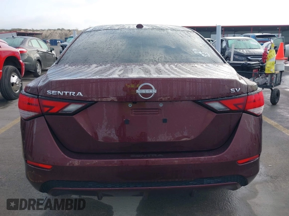 2024 Nissan Sentra SV with VIN 3N1AB8CV7RY330227, listed as a IAAI auction lot 41511992 with 7,852 mi miles and . Bid and sale history available at DreamBid. Image 16.