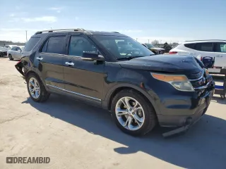 2015 Ford Explorer Limited with VIN 1FM5K7F82FGA41392, listed as a Copart auction lot 47370875 with 155,590 mi miles and Salvage Title. Bid and sale history available at carsss.com. Image 4.