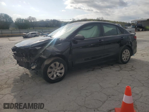2018 Kia Rio LX with VIN 3KPA24AB6JE062646, listed as a Copart auction lot 51510475 with 123,151 mi miles and Salvage Title. Bid and sale history available at carsss.com. Image 1.