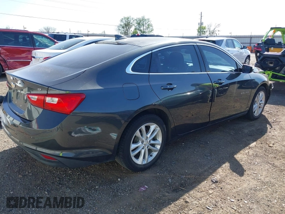 2017 Chevrolet Malibu LT with VIN 1G1ZE5ST1HF198120, listed as a IAAI auction lot 42004810 with 82,029 mi miles and . Bid and sale history available at DreamBid. Image 4.