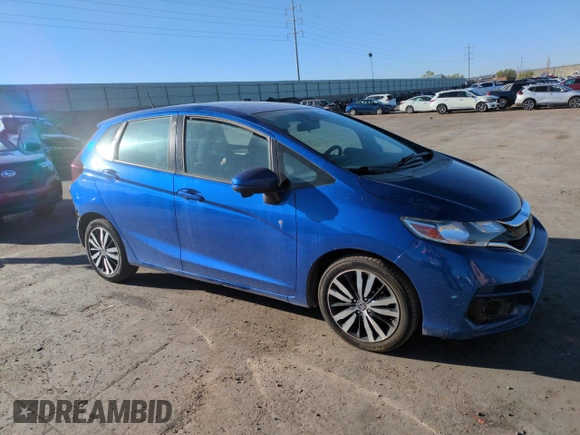 2018 Honda Fit EX with VIN 3HGGK5H82JM712526, listed as a Copart auction lot 57178595 with 99,850 mi miles and Salvage title. Bid and sale history available at DreamBid. Image 4.