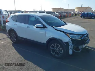 2022 Honda CR-V EX z VIN 7FARW1H50NE002789, wystawiony jako IAAI lot #41671321 z przebiegiem 14 642 mil mil oraz . Historia ofert i sprzedaży dostępna na DreamBid. Obrazek 1.