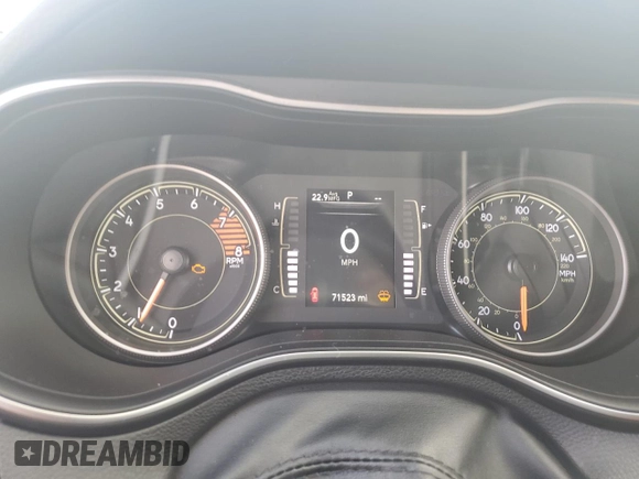 2019 Jeep Cherokee Latitude Plus with VIN 1C4PJMLX7KD251993, listed as a Copart auction lot 73103304 with 71,523 mi miles and Salvage Title. Bid and sale history available at carsss.com. Image 9.