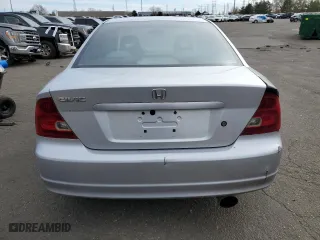 2002 Honda Civic EX with VIN 1HGEM21092L007293, listed as a Copart auction lot 49898165 with 216,288 mi miles and Salvage Title. Bid and sale history available at carsss.com. Image 6.