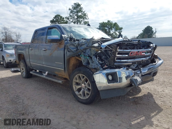 2015 GMC Sierra 1500 SLT with VIN 3GTU2VEC4FG433773, listed as a IAAI auction lot 41464687 with 160,876 mi miles and . Bid and sale history available at DreamBid. Image 1.