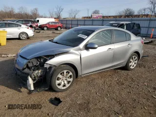2010 Mazda 3 i Sport with VIN JM1BL1SF9A1267348, listed as a Copart auction lot 48694305 with 190,654 mi miles and Salvage Title. Bid and sale history available at carsss.com. Image 1.