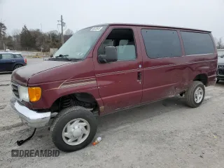 2006 Ford Econoline Passenger XL with VIN 1FBNE31L46DA37768, listed as a Copart auction lot 88320545 with Not Provided miles and Salvage Title. Bid and sale history available at carsss.com. Image 1.