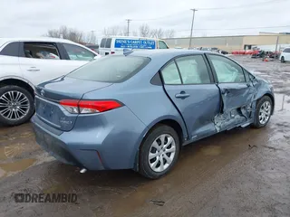 2023 Toyota Corolla Hybrid LE with VIN JTDBDMHE0P3005163, listed as a IAAI auction lot 41631670 with 10,956 mi miles. Bid and sale history available at carsss.com. Image 4.