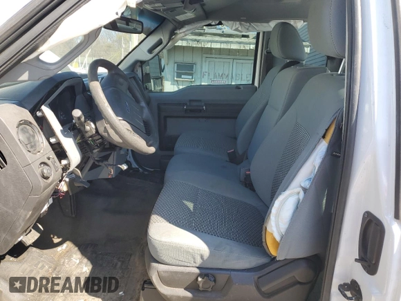 2012 Ford Super Duty F-250 SRW XL with VIN 1FT7X2A63CEB54671, listed as a Copart auction lot 47761815 with 0 mi miles and Salvage Title. Bid and sale history available at carsss.com. Image 7.