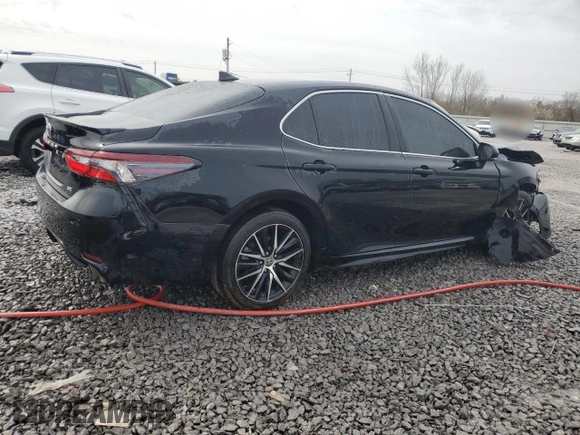 2022 Toyota Camry SE with VIN 4T1G11AK8NU656654, listed as a Copart auction lot 48165225 with 78,740 mi miles and Salvage Title. Bid and sale history available at DreamBid. Image 3.