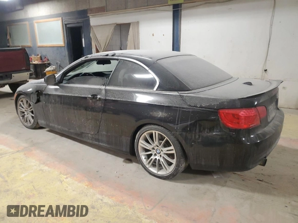 2011 BMW 3 Series 335i with VIN WBADX7C59BE261143, listed as a Copart auction lot 89158045 with Not Provided miles and Salvage Title. Bid and sale history available at carsss.com. Image 2.