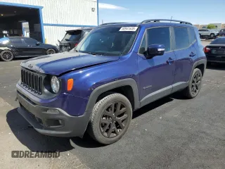 2018 Jeep Renegade Altitude with VIN ZACCJBBB4JPH39808, listed as a Copart auction lot 60941635 with 64,073 mi miles and Salvage title. Bid and sale history available at DreamBid. Image 1.
