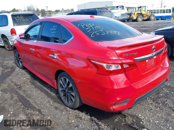 2016 Nissan Sentra S with VIN 3N1AB7AP7GY262636, listed as a IAAI auction lot 41833854 with Not Provided miles. Bid and sale history available at carsss.com. Image 3.