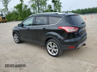2015 Ford Escape Titanium z VIN 1FMCU9J99FUA90281, wystawiony jako Copart lot #59972565 z przebiegiem 125 351 mil mil oraz Czysty tytuł • Clean title. Historia ofert i sprzedaży dostępna na DreamBid. Obrazek 2.