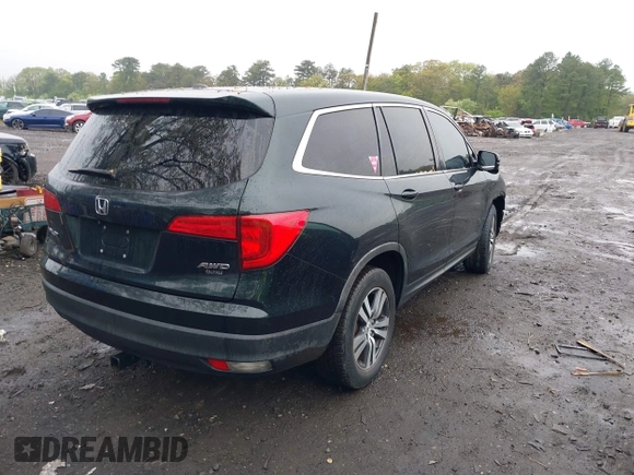 2016 Honda Pilot EX-L z VIN 5FNYF6H56GB127609, wystawiony jako IAAI lot #42186505 z przebiegiem 95 945 mil mil oraz . Historia ofert i sprzedaży dostępna na DreamBid. Obrazek 4.