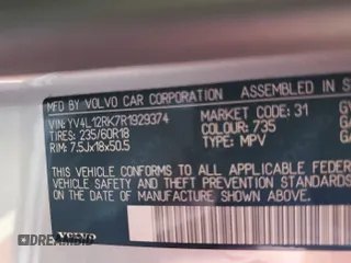 2024 Volvo XC60 Core Dark Theme z VIN YV4L12RK7R1929374, wystawiony jako IAAI lot #42537657 z przebiegiem 48 177 mil mil oraz . Historia ofert i sprzedaży dostępna na DreamBid. Obrazek 13.