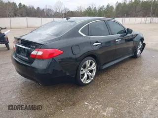 2012 Infiniti M37 with VIN JN1BY1AP6CM334360, listed as a IAAI auction lot 41475005 with 179,360 mi miles. Bid and sale history available at carsss.com. Image 4.