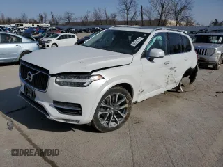 2019 Volvo XC90 Momentum with VIN YV4102PK1K1515896, listed as a Copart auction lot 48234185 with 51,311 mi miles and Salvage Title. Bid and sale history available at carsss.com. Image 1.