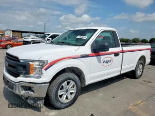 2018 Ford F-150 XL z VIN 1FTMF1CB1JKC08140, wystawiony jako Copart lot #61670245 z przebiegiem 102 978 mil mil oraz Czysty tytuł • Clean title. Historia ofert i sprzedaży dostępna na DreamBid. Obrazek 1.