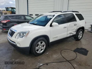 2007 GMC Acadia SLT with VIN 1GKER23727J159868, listed as a Copart auction lot 43948785 with 217,693 mi miles and Salvage Title. Bid and sale history available at carsss.com. Image 1.