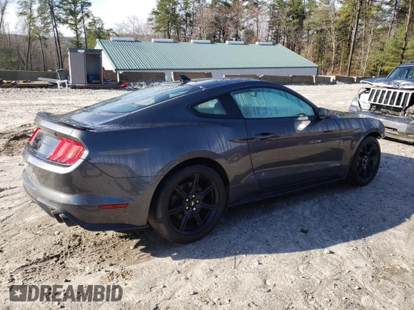 2020 Ford Mustang GT with VIN 1FA6P8CF5L5160571, listed as a Copart auction lot 49490595 with 73,863 mi miles and Salvage Title. Bid and sale history available at DreamBid. Image 3.