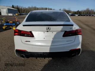 2019 Acura TLX w/Advance Pkg with VIN 19UUB3F87KA800500, listed as a Copart auction lot 52171675 with 76,641 mi miles and Clean Title. Bid and sale history available at carsss.com. Image 6.