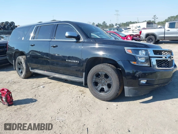 2018 Chevrolet Suburban LT with VIN 1GNSKHKCXJR268938, listed as a IAAI auction lot 41672886 with 76,844 mi miles and . Bid and sale history available at DreamBid. Image 1.