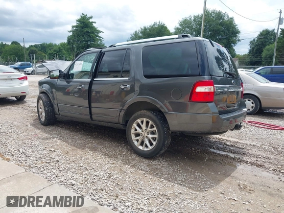 2017 Ford Expedition Limited z VIN 1FMJU1KT1HEA60160, wystawiony jako IAAI lot #42431602 z przebiegiem 89 158 mil mil oraz . Historia ofert i sprzedaży dostępna na DreamBid. Obrazek 3.