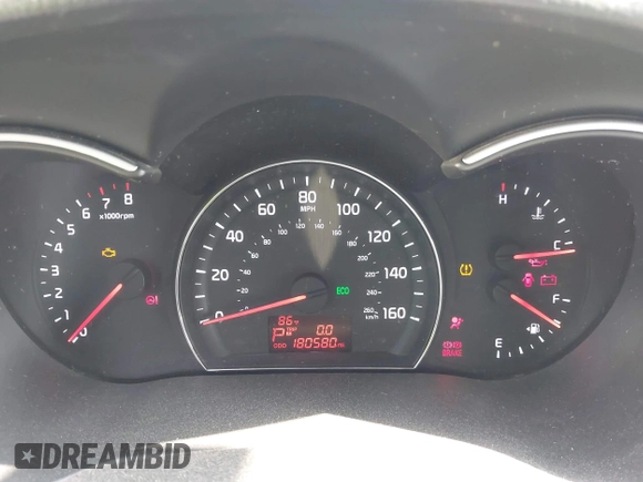 2014 Kia Sorento LX с VIN 5XYKT3A69EG480299, выставлен на аукционе IAAI как лот 42331602 с пробегом 180 580 миль миль и . История ставок и продаж доступна на DreamBid. Изображение 7.