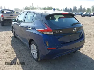 2022 Nissan LEAF S with VIN 1N4AZ1BV6NC555913, listed as a IAAI auction lot 42106117 with 78,357 mi miles and . Bid and sale history available at DreamBid. Image 3.