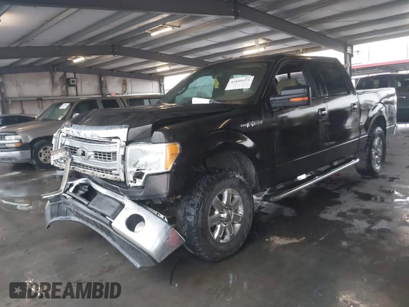 2014 Ford F-150 XL with VIN 1FTFW1CF1EKE50377, listed as a IAAI auction lot 41840173 with 221,366 mi miles. Bid and sale history available at carsss.com. Image 2.
