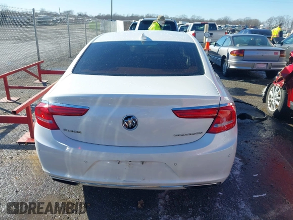2017 Buick LaCrosse Preferred with VIN 1G4ZN5SS6HU156614, listed as a IAAI auction lot 41345141 with 196,991 mi miles. Bid and sale history available at carsss.com. Image 16.