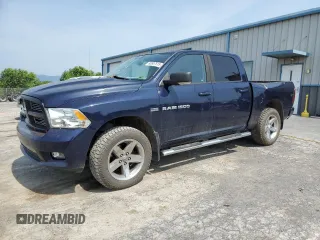 2012 Ram 1500 Sport with VIN 1C6RD7MT8CS322331, listed as a Copart auction lot 60607515 with 185,484 mi miles and Salvage title. Bid and sale history available at DreamBid. Image 1.