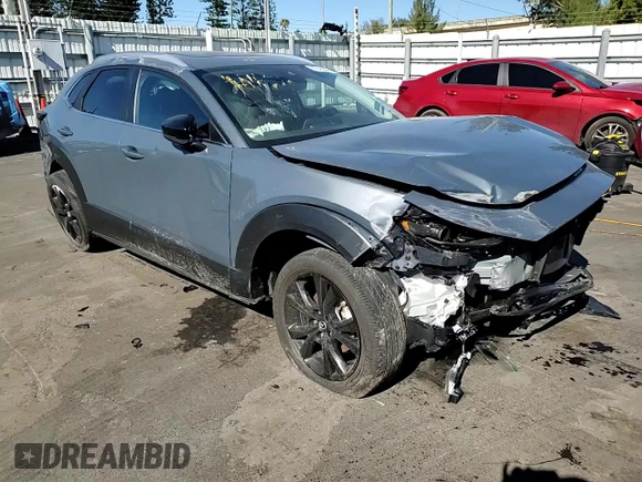 2023 Mazda CX-30 2.5 S Carbon Edition with VIN 3MVDMBCM5PM508471, listed as a Copart auction lot 87279944 with 29,756 mi miles and Non Repairable. Bid and sale history available at carsss.com. Image 12.