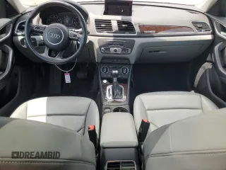 2017 Audi Q3 Premium Plus with VIN WA1JCCFS8HR001985, listed as a Copart auction lot 56970055 with 47,091 mi miles and Salvage title. Bid and sale history available at DreamBid. Image 8.