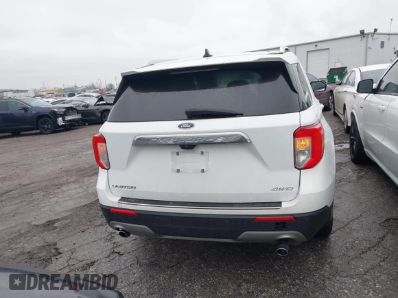 2021 Ford Explorer Limited with VIN 1FMSK8FH7MGB06002, listed as a IAAI auction lot 41452075 with 79,105 mi miles. Bid and sale history available at carsss.com. Image 16.