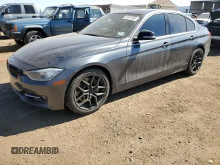 2015 BMW 3 Series 335i with VIN WBA3A9C57FK473104, listed as a Copart auction lot 54974185 with 112,370 mi miles and Salvage title. Bid and sale history available at DreamBid. Image 1.