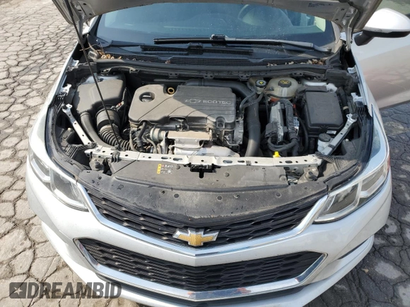 2018 Chevrolet Cruze LS with VIN 1G1BC5SM6J7106032, listed as a Copart auction lot 54736655 with 107,685 mi miles and Salvage Title. Bid and sale history available at DreamBid. Image 11.